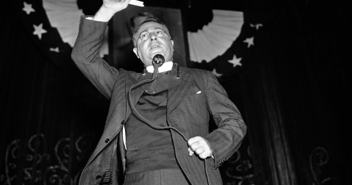 The Day Trump Went Full Father Coughlin
