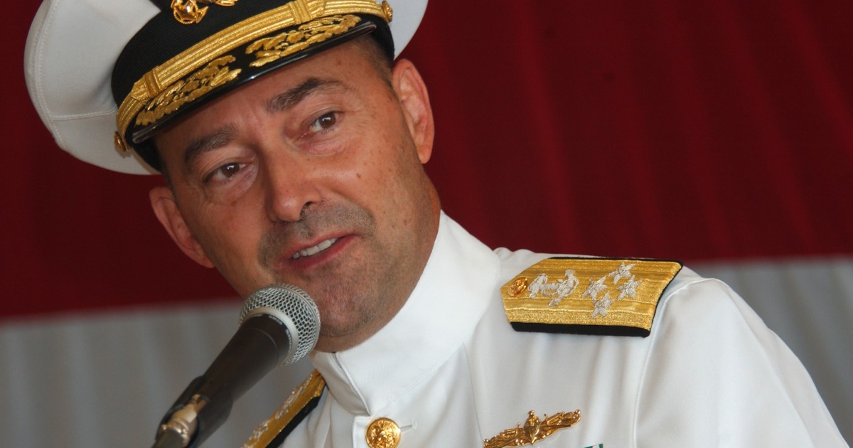 Retired Admiral James Stavridis Being Vetted As Clinton's Running Mate