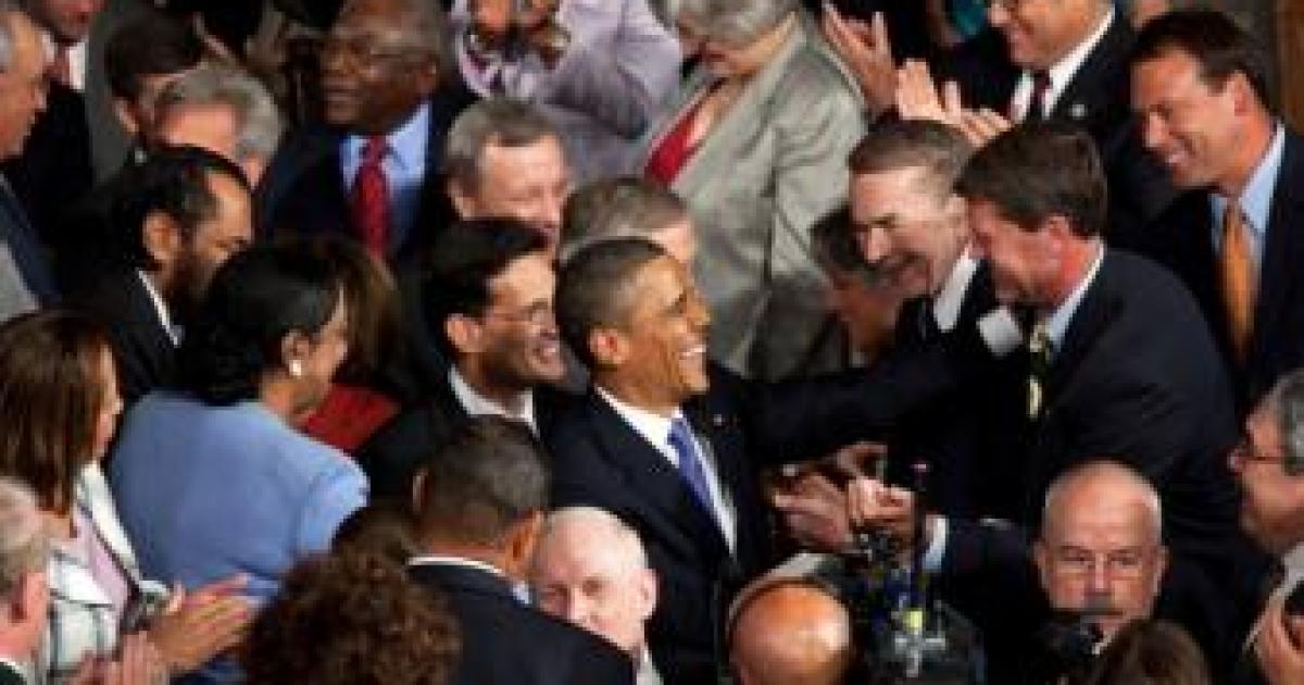 Obama Serves Stimulus Leftovers