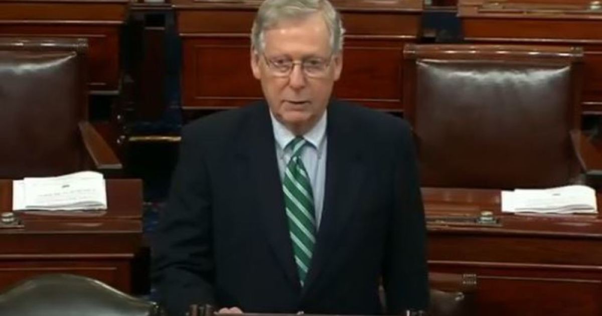 McConnell Tells Senate Democrats to 'Take Yes for an Answer'