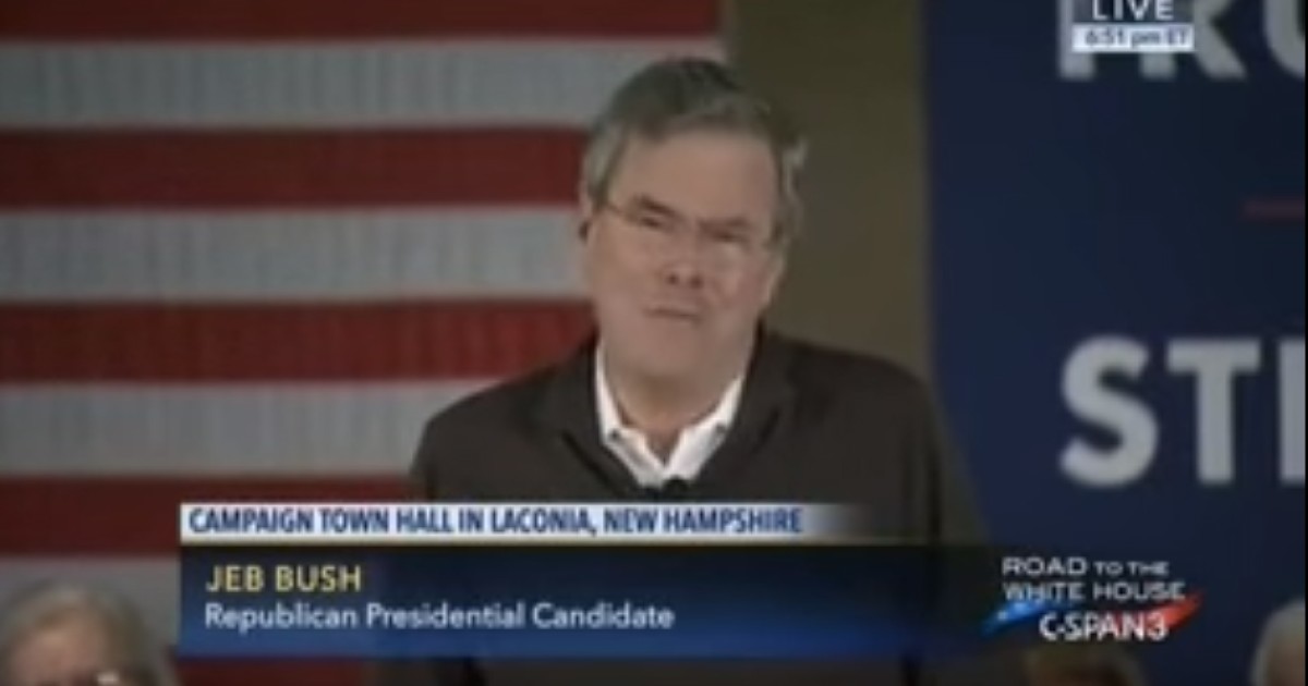 Jeb Mocks Rubio Whining: 'It's So Unfair'