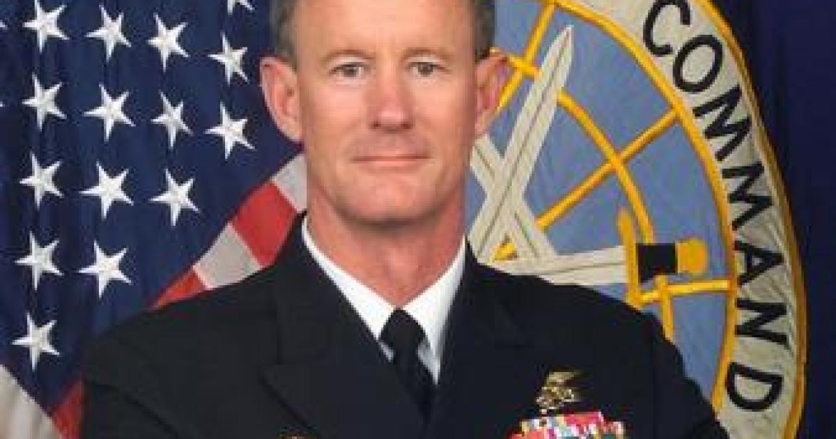 Special Ops Chief William McRaven to Get His Fourth Star