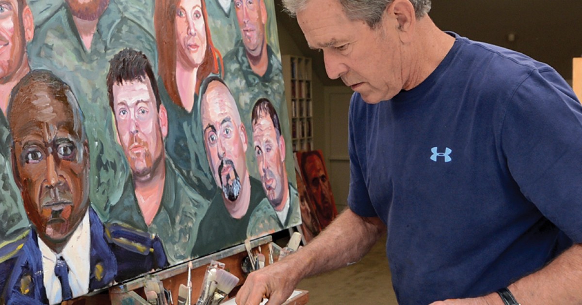 Empathetic Eye: The Art of George W. Bush