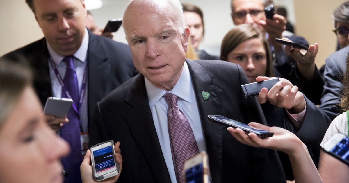 With Paul and McCain Both 'No' on Graham-Cassidy, the Bill Is in Peril