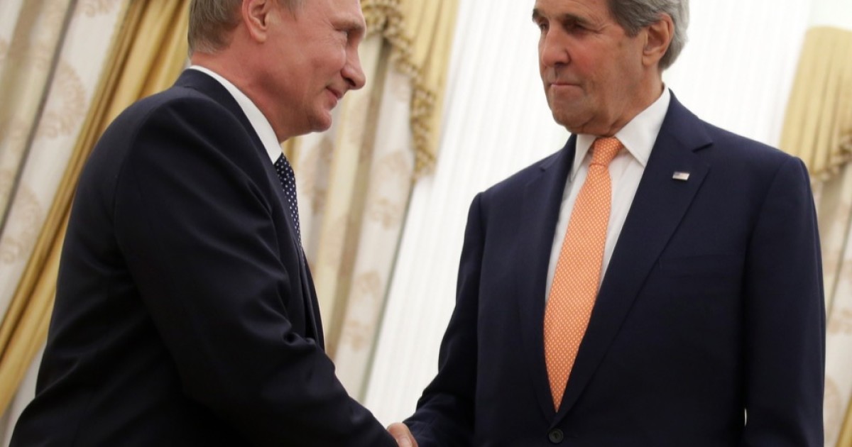After Meeting, Kerry Says He 'Appreciated' Putin's Thoughts on Ukraine