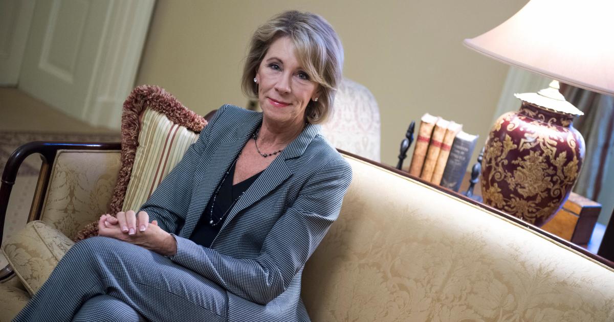 Editorial: DeVos Scraps an Unjust Mandate
