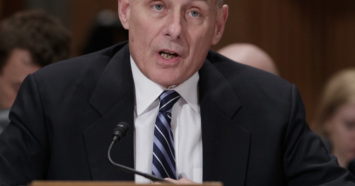 When John Kelly Sounded Less 'Desperate' About the Wall