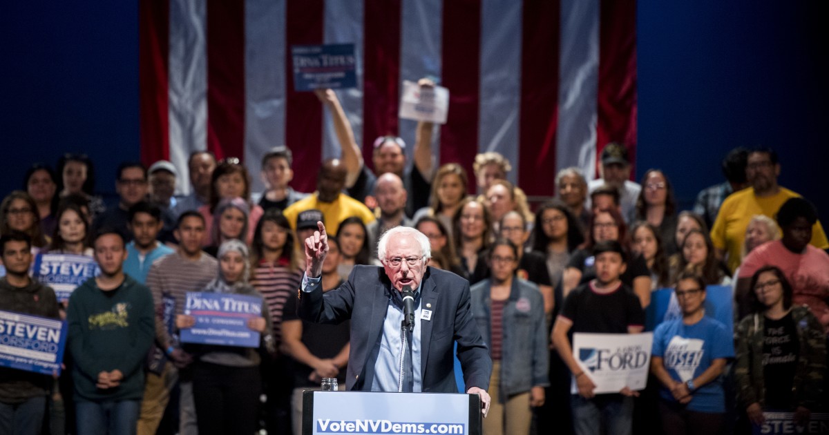 Bernie Sanders Is Shrinking