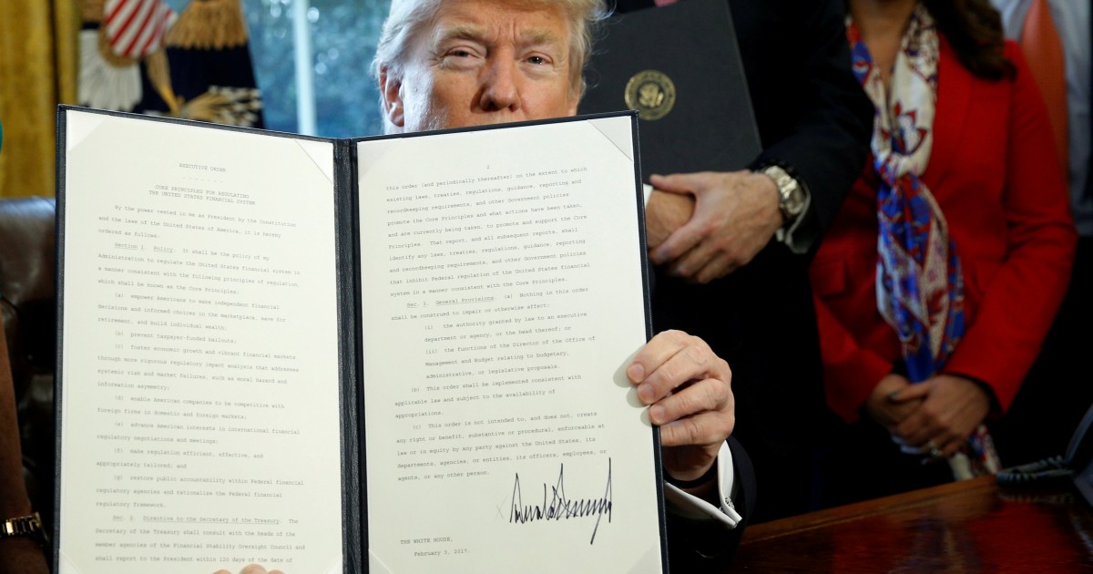 Reince Tries Slowing Down the Executive Order Process