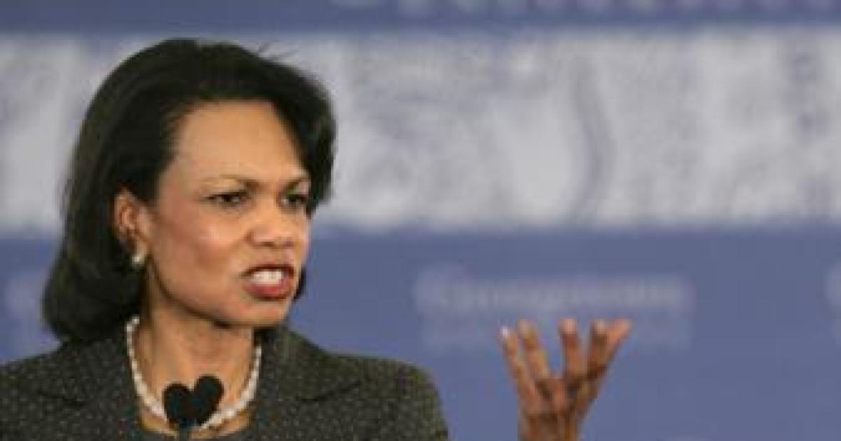 Condi Rice Blasts Obama on Weakness, Leadership