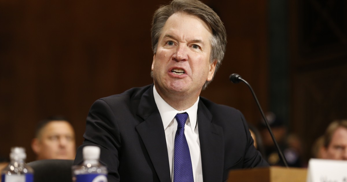 The Anger of Brett Kavanaugh
