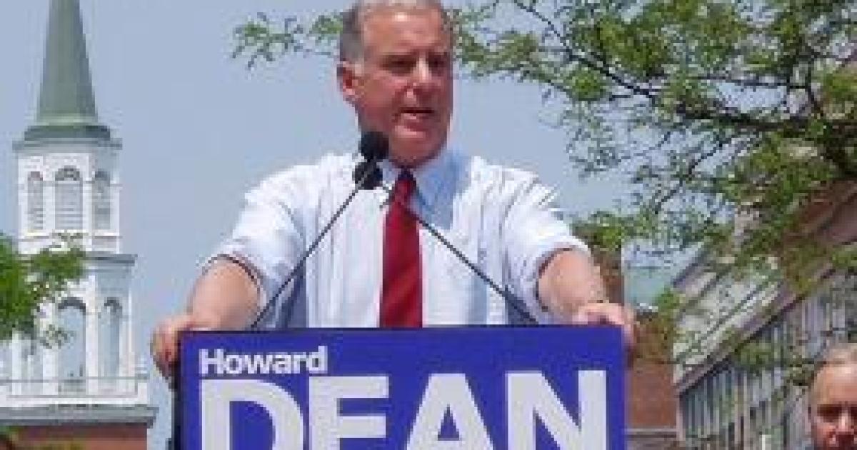 What Howard Dean Isn't Thankful For