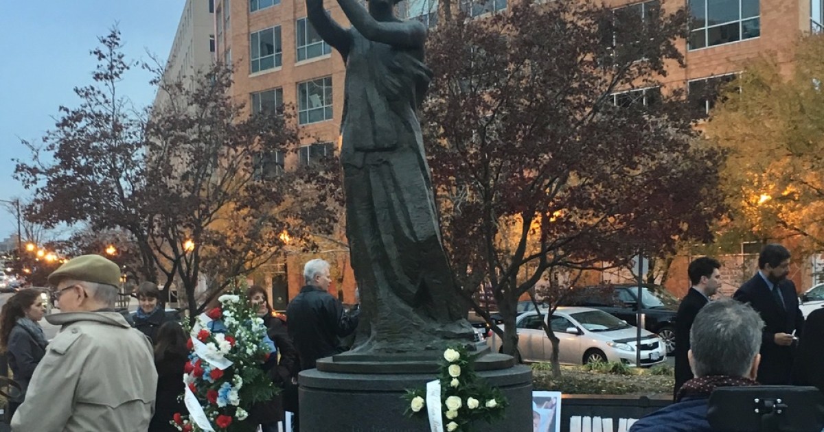 Light in the Shadow of Castro's Funeral, A Vigil to Honor His Victims