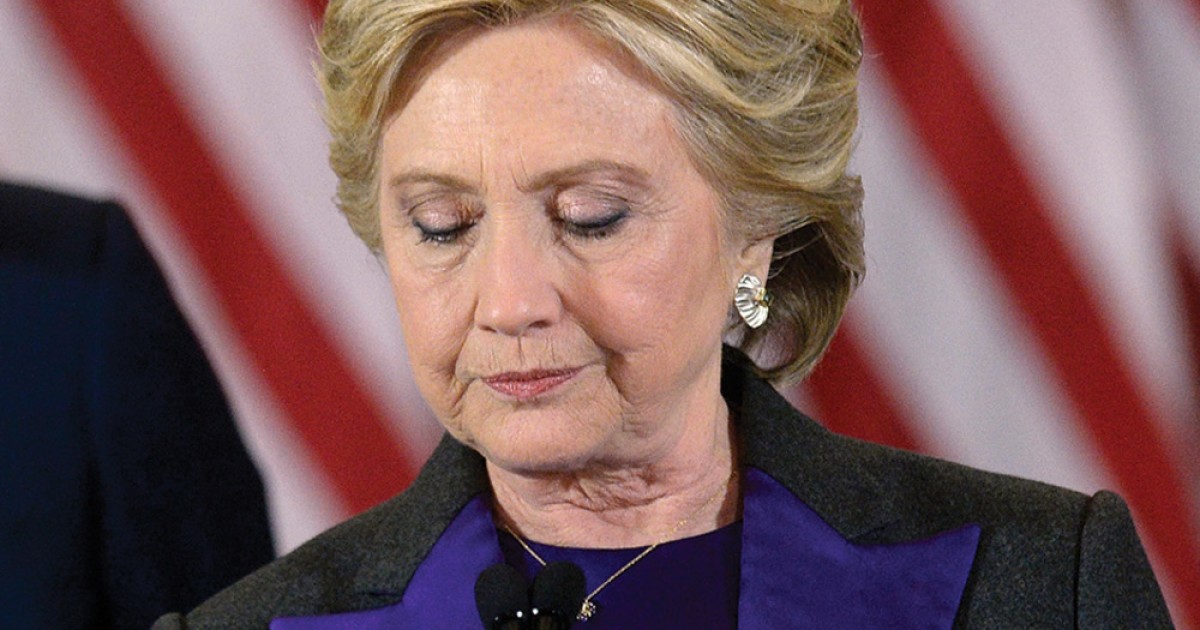 Don't Cry For the First Woman Almost-president