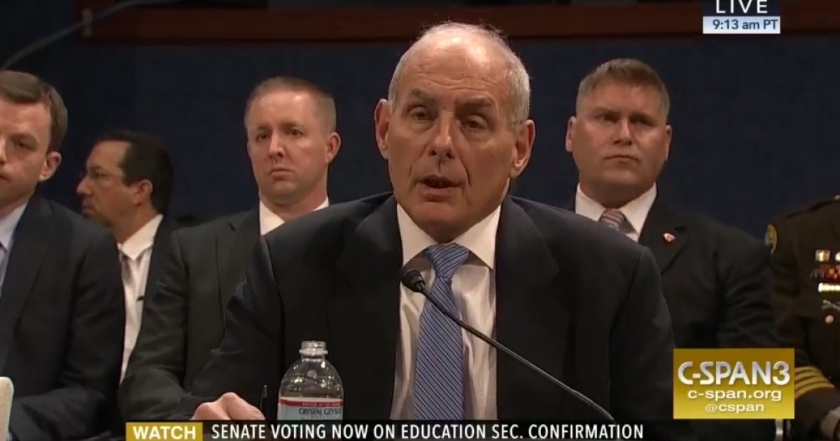 Secretary John Kelly: I Should Have Delayed Travel Ban Rollout