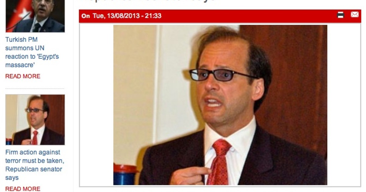 Egyptian Media Creates a U.S. Senator Out of Thin Air