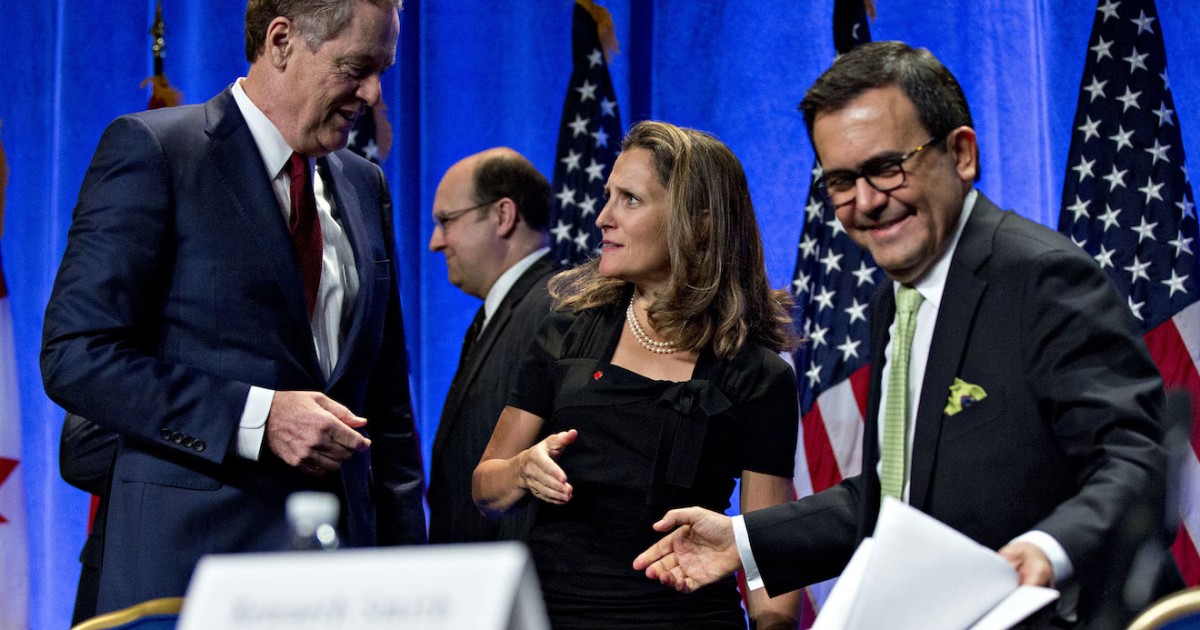 U.S. Takes Hard Stance During NAFTA Talks