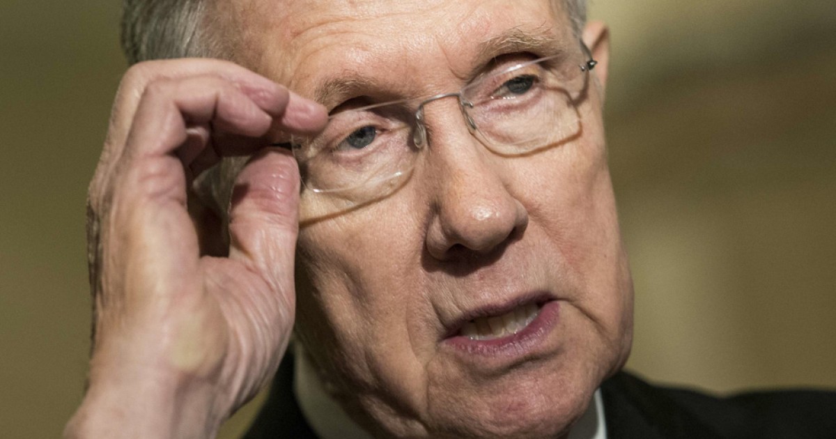 Harry Reid’s Comeuppance