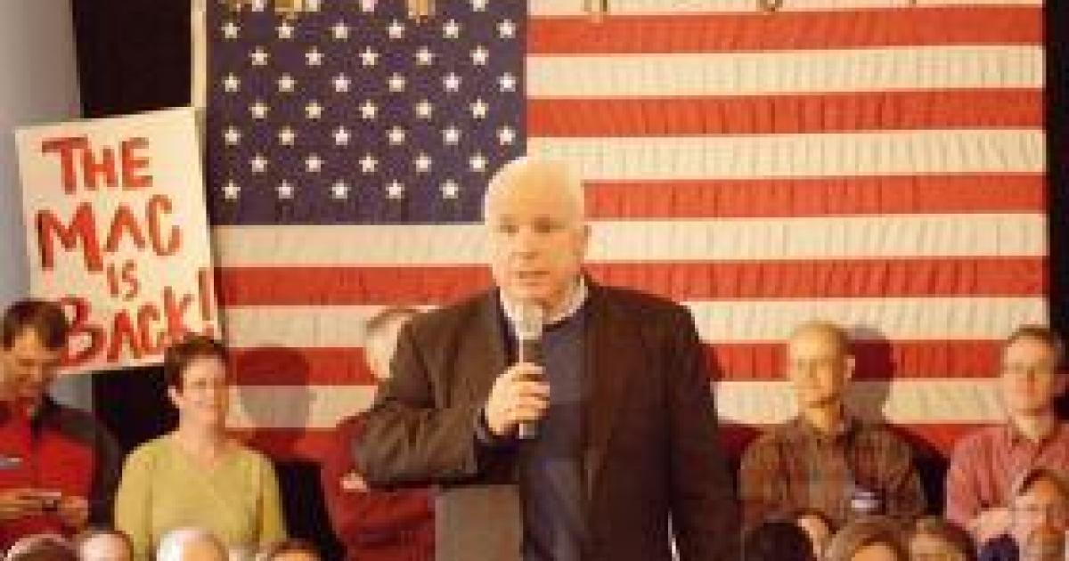 McCain Calls for Regime Change in Iran