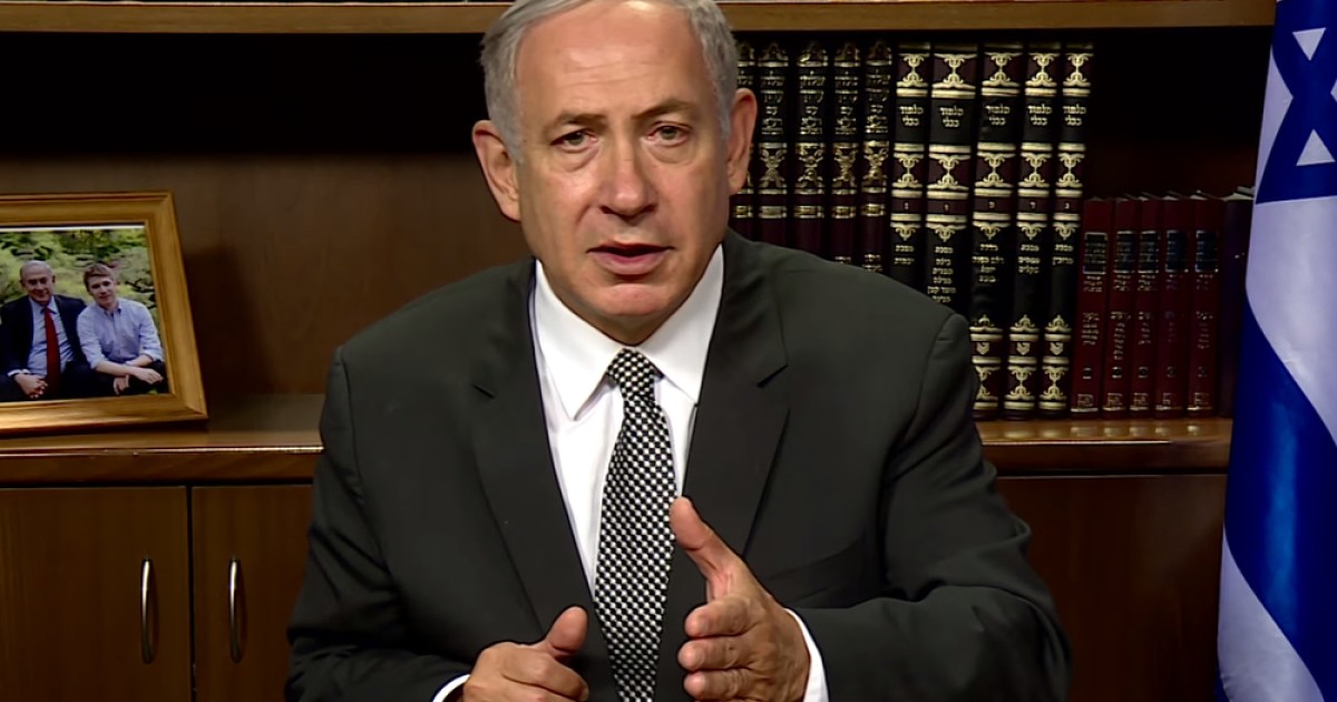 Bibi Takes His Case Against the Palestinians' Demands To the Internet