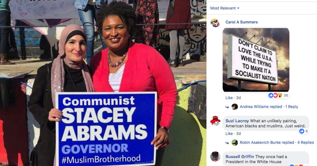 Fact Check: Did the Muslim Brotherhood Show Support for Georgia Gubernatorial Candidate Stacey Abrams?