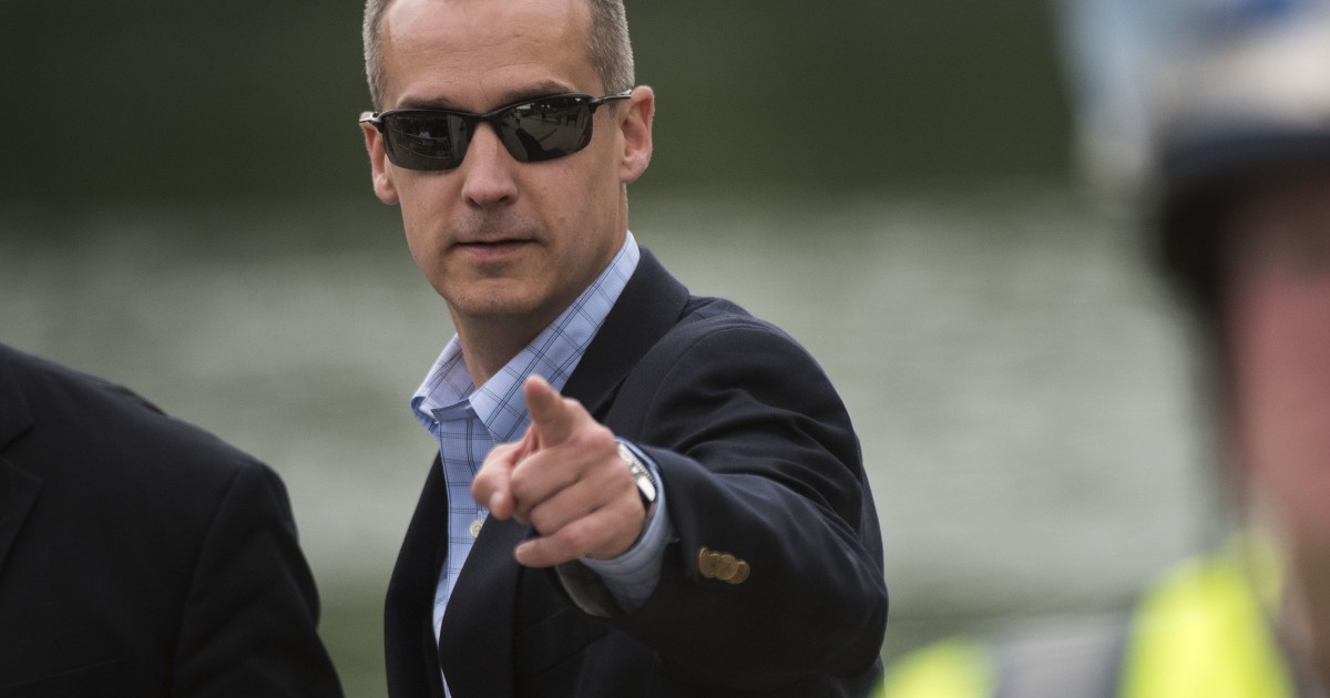 Corey Lewandowski Questions Nothing