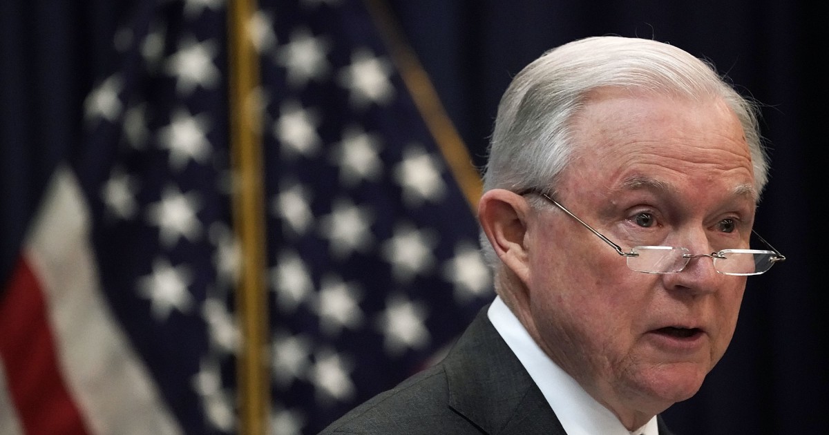 Jeff Sessions Is Acting Like Donald Trump's Thomas Becket