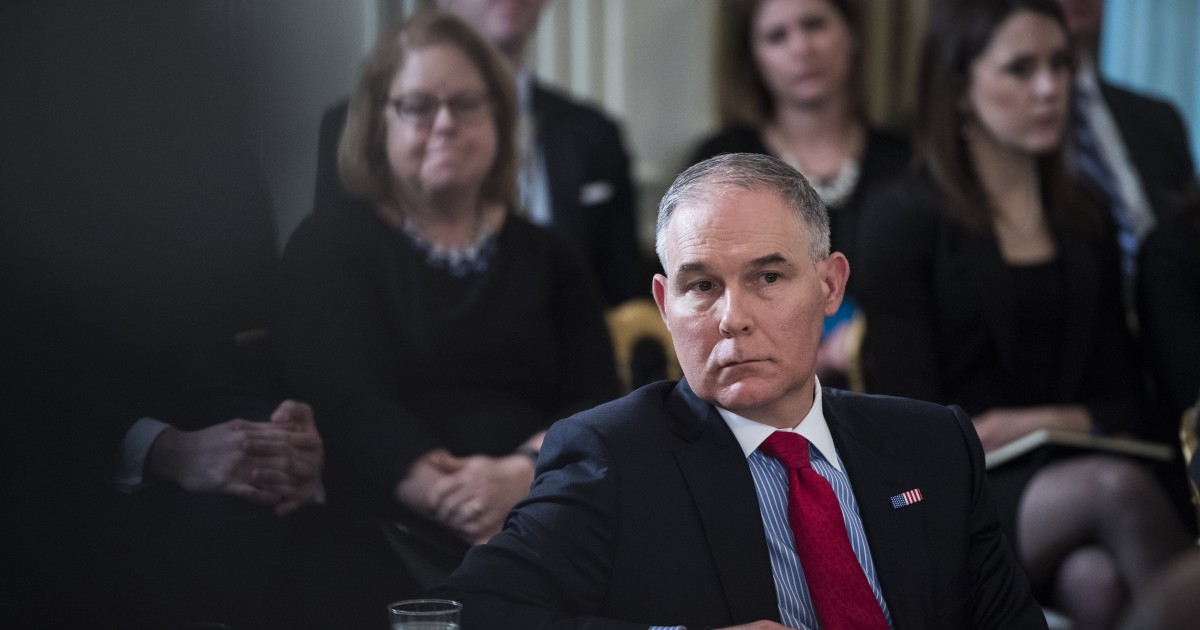Editorial: How Secure Is Scott Pruitt?