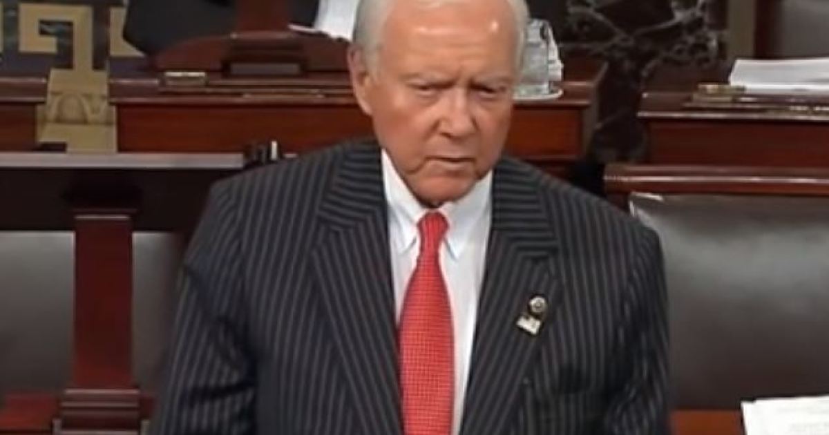 Orrin Hatch Pays Tribute to Elie Wiesel