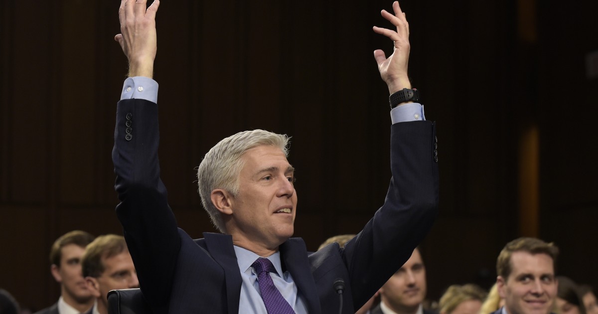 Gorsuch Goes Deep On Dems With 'Walk-Off Home Run' Performance