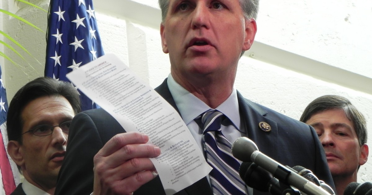 McCarthy Vows to Pass At Least Partial Obamacare Replacement by End of February