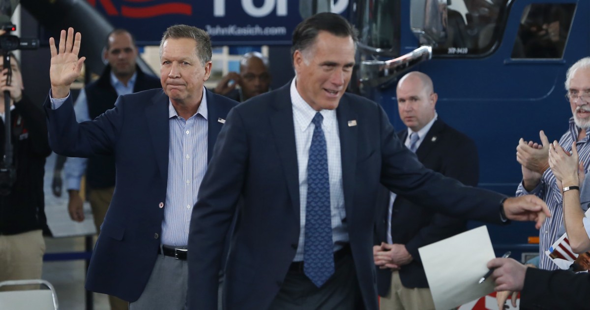 As Convention Approaches, Will Romney or Kasich Step Up?