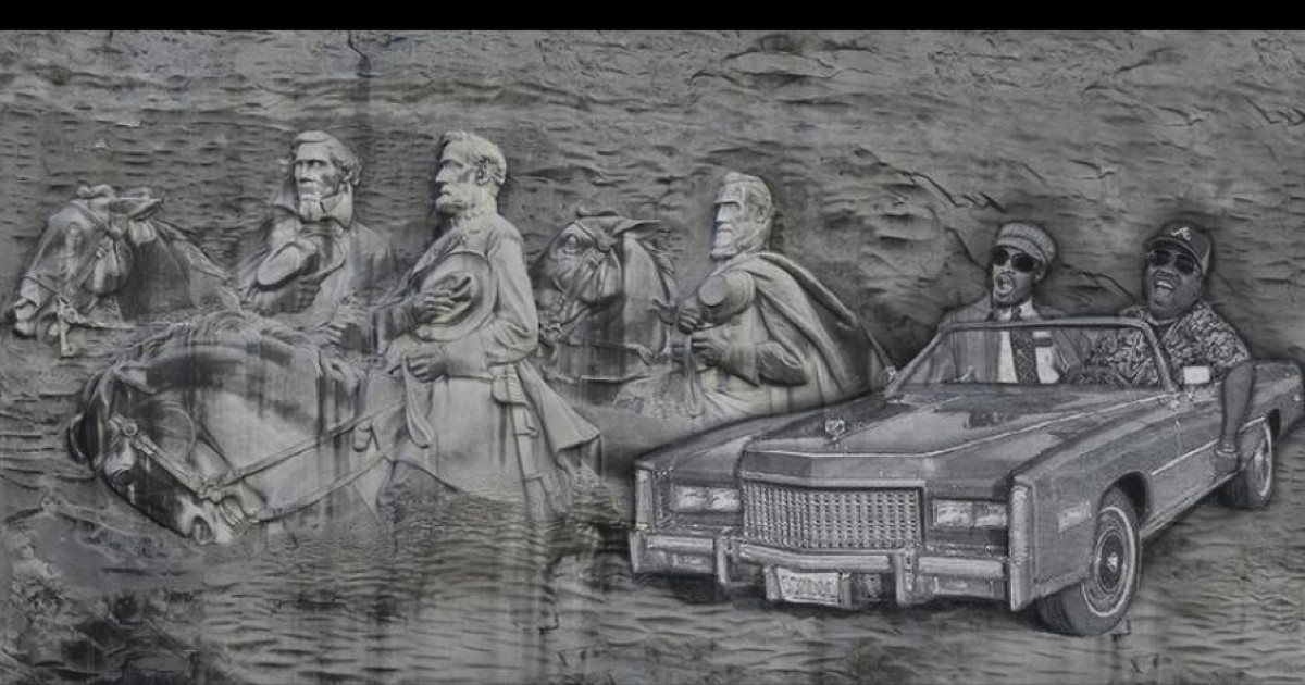 Artist Advocates Adding Engravings of Outkast Alongside Confederates on Stone Mountain