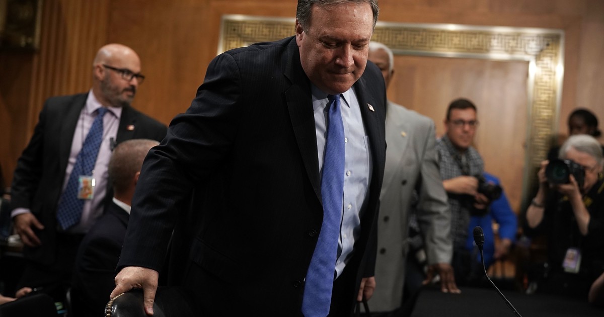 Pompeo Touts Administration’s Actions Against Kremlin in Senate Hearing