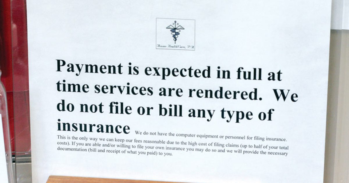 Cash for Doctors