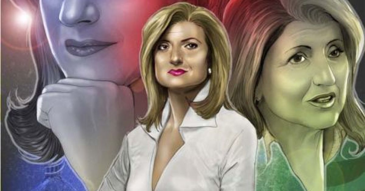 Arrianna Huffington, Superhero?