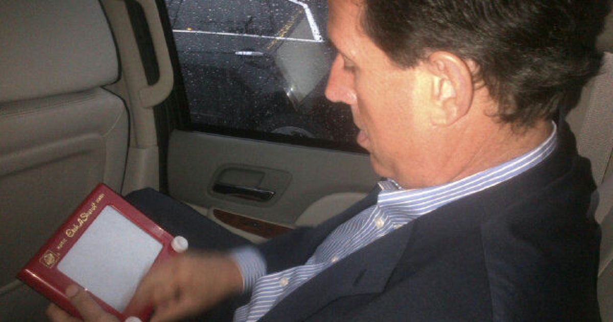 Santorum 'Studying' Romney's 'Policy Positions'