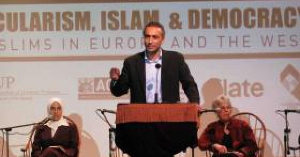 Tariq Ramadan Practices Free Speech at Cooper Union