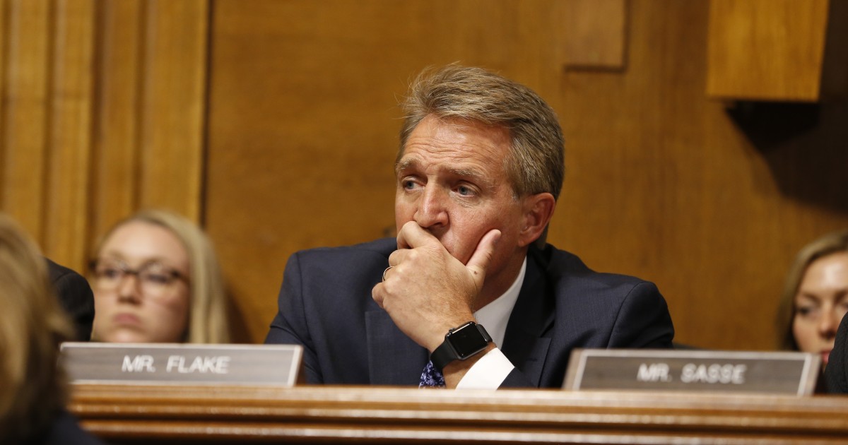 Flake’s Support Gives GOP Enough Votes to Send Kavanaugh to the Full Senate