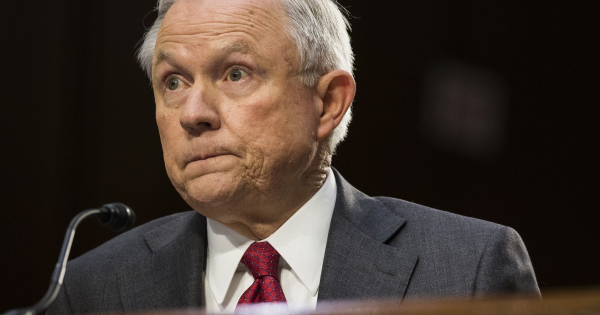 Jeff Sessions Out at Trump’s Request