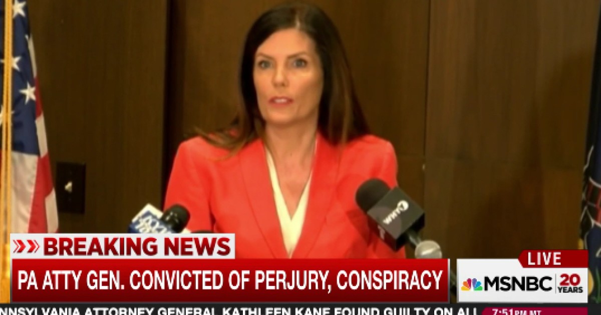 Clinton Ally and Pennsylvania AG Found Guilty of Perjury